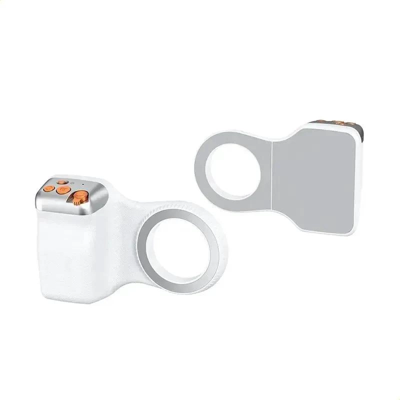 EMPUÑADURA MAGNE TICA PARA CELULAR Y CAMARA EN COLOR BLANCO - 3