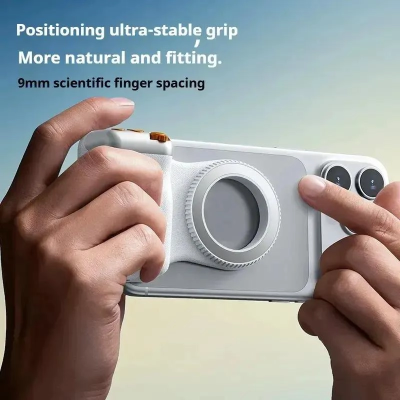 EMPUÑADURA MAGNE TICA PARA CELULAR Y CAMARA EN COLOR BLANCO - 6