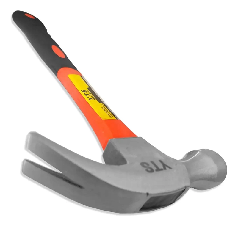 MARTILLO CARPINTERO 16OZ CON MANGO ANTIDESLIZANTE DE ACERO - 2