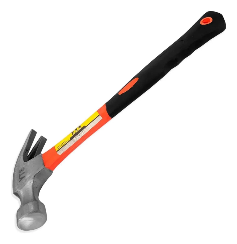 MARTILLO CARPINTERO 16OZ CON MANGO ANTIDESLIZANTE DE ACERO - 3