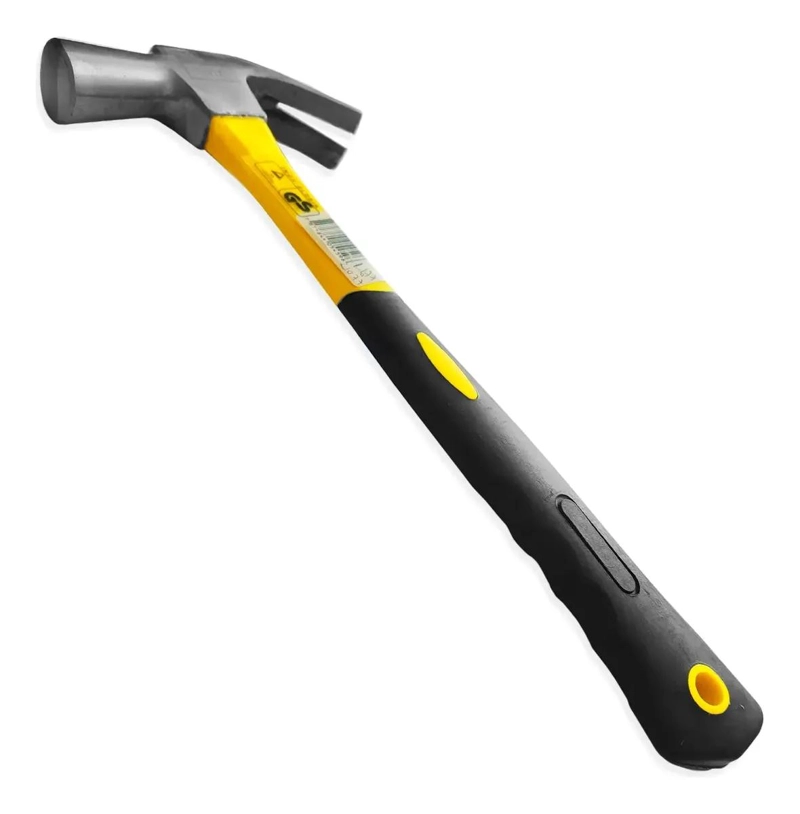 MARTILLO CARPINTERO 16OZ CON MANGO ANTIDESLIZANTE DE ACERO - 5