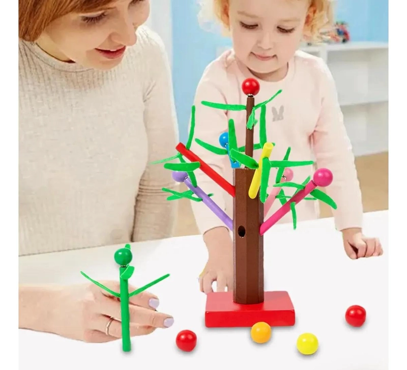 JUGUETE EDUCATIVO ARBOL MAGNE TICO MONTESSORI PARA NIÑOS - 2