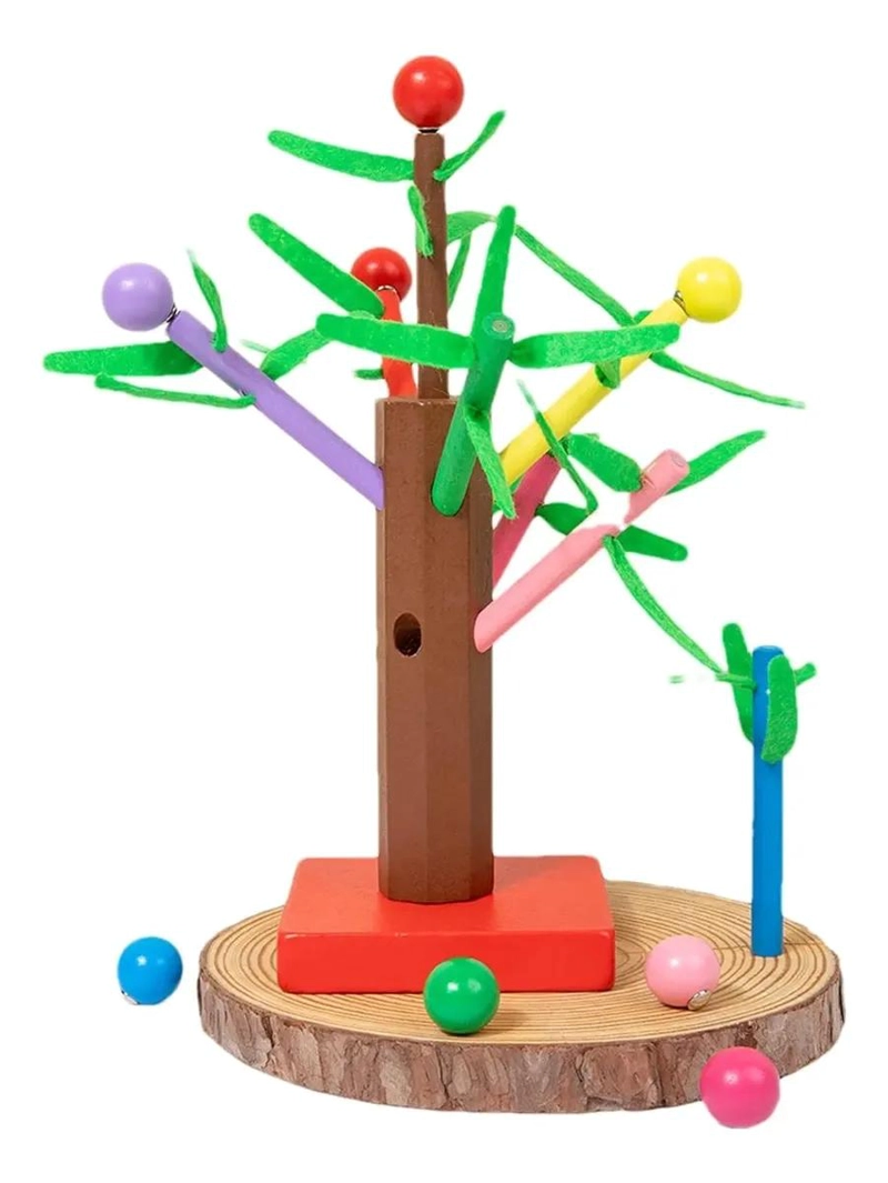 JUGUETE EDUCATIVO ARBOL MAGNE TICO MONTESSORI PARA NIÑOS - 4