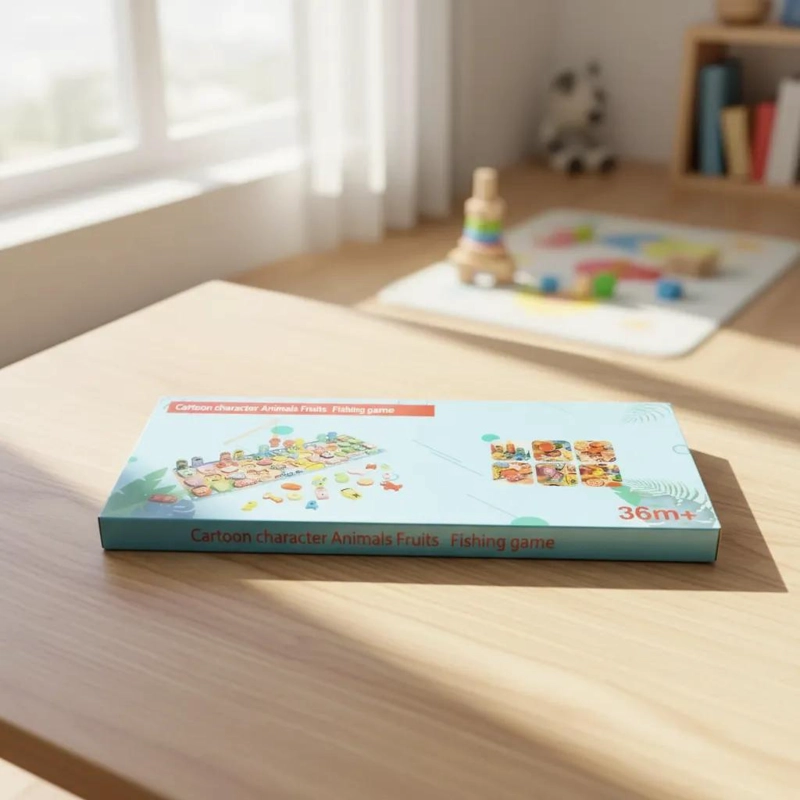 ROMPECABEZAS DE MADERA CON IMAN PARA NIÑOS Y ADULTOS - 2