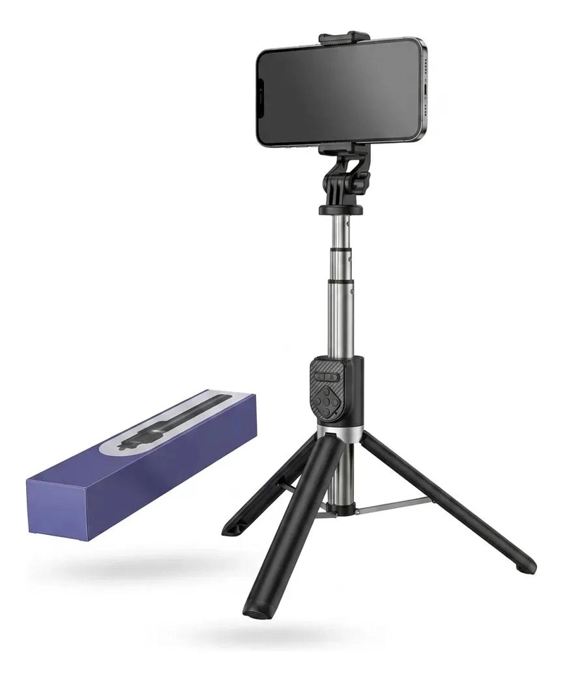 BASTON DE SELFIE CON TRIPODE AJUSTABLE PARA MOVILES - 1