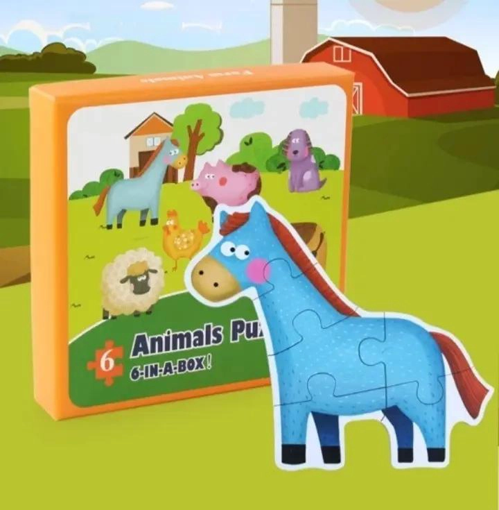 ROMPECABEZAS DE MADERA DIDACTICO PARA NIÑOS 23 PIEZAS - 5