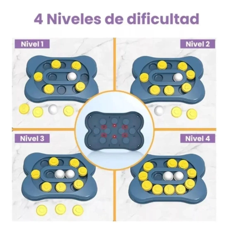 JUGUETE INTERACTIVO EN FORMA DE HUESO PARA MASCOTAS - 3