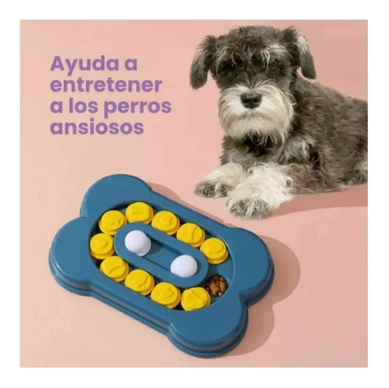 JUGUETE INTERACTIVO EN FORMA DE HUESO PARA MASCOTAS - 6