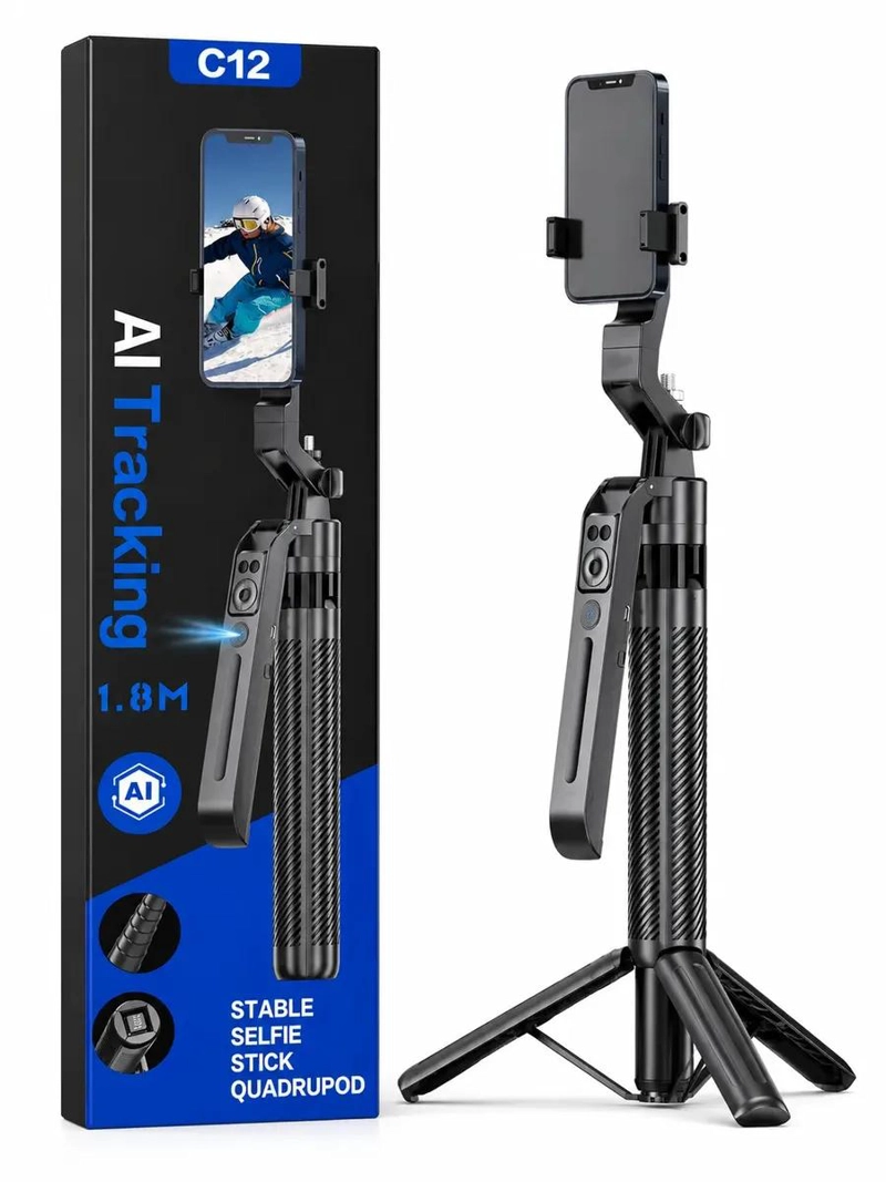 TRIPODE INTELIGENTE CON SEGUIMIENTO FACIAL Y CONTROL REMOTO - 1