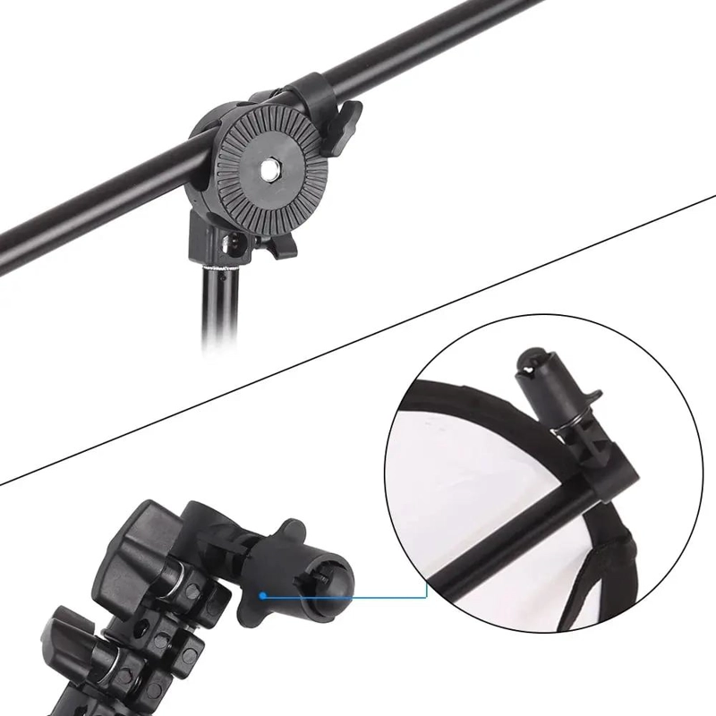 SOPORTE PROFESIONAL PARA REFLECTORES FOTOGRAFICOS AJUSTABLE - 2