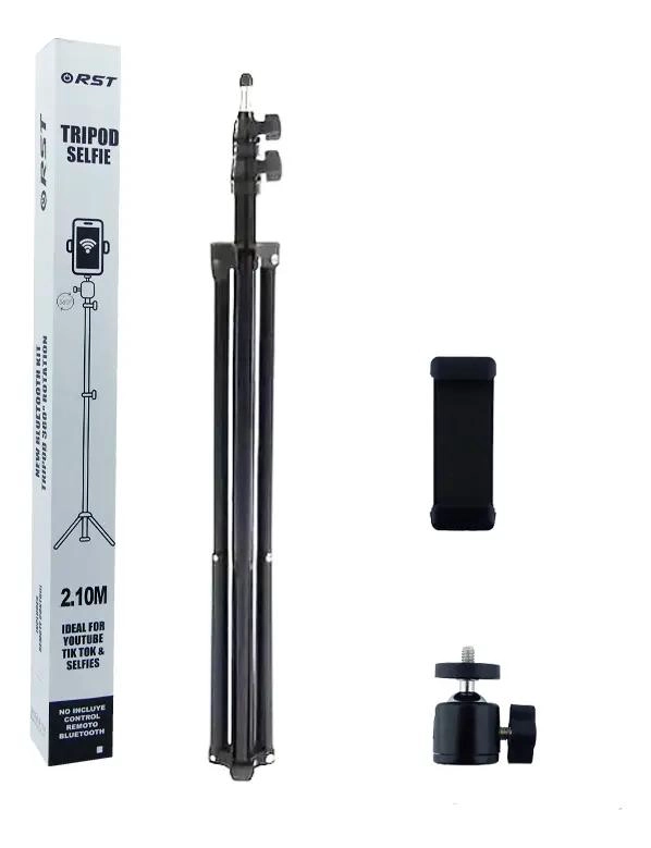 TRIPODE AJUSTABLE DE 2.10 METROS PARA FOTOGRAFIA - 3