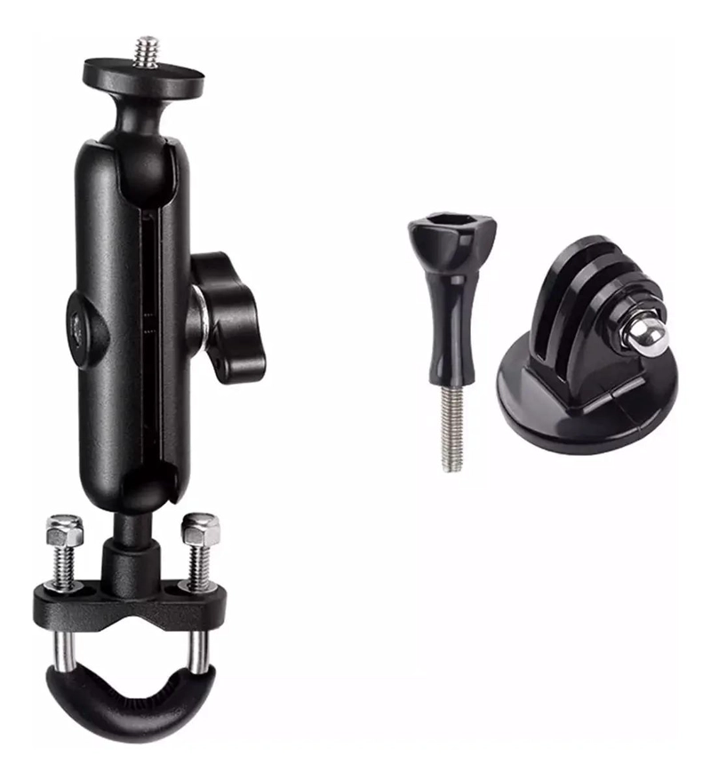 SOPORTE PARA CAMARA DE ACCION EN MANILLAR DE MOTOCICLETA - 8