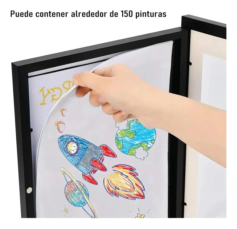 MARCO DE ARTE INFANTIL PARA DIBUJOS Y FOTOS A4 - 6