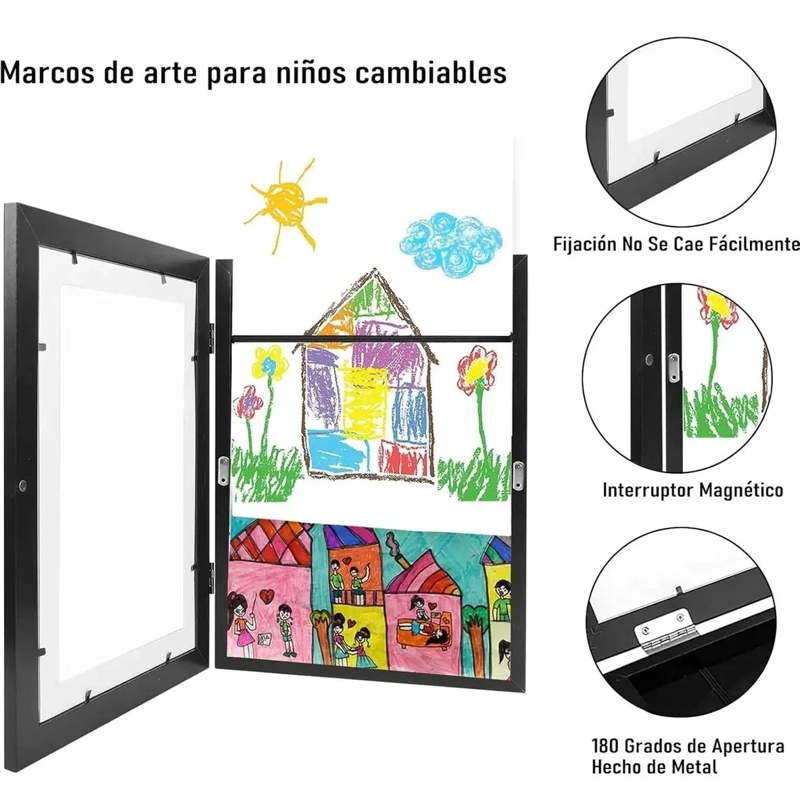 MARCO DE ARTE INFANTIL PARA DIBUJOS Y FOTOS A4 - 7
