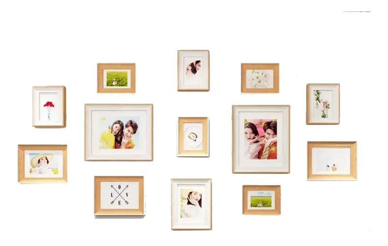 SET DE 13 MARCOS DECORATIVOS PARA FOTOS EN PARED - 1