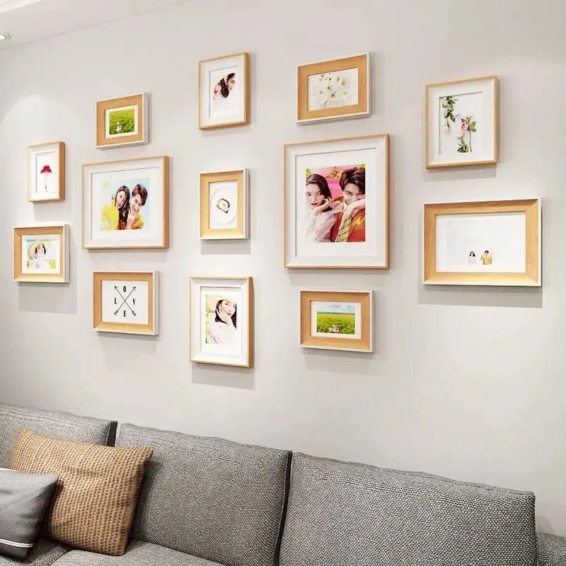 SET DE 13 MARCOS DECORATIVOS PARA FOTOS EN PARED - 2