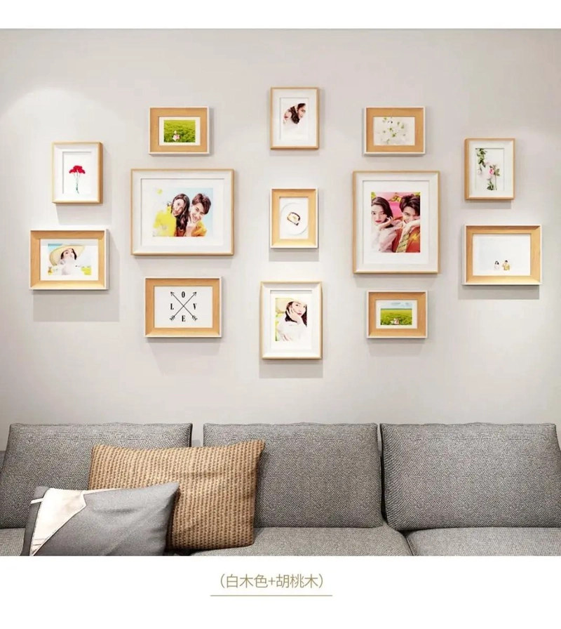 SET DE 13 MARCOS DECORATIVOS PARA FOTOS EN PARED - 3