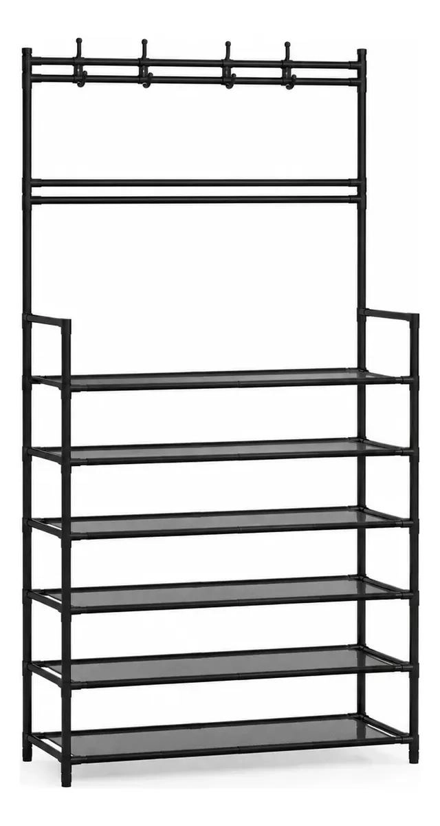 RACK MULTIFUNCIONAL DOBLE PARA ORGANIZAR ROPA Y ZAPATOS - 1