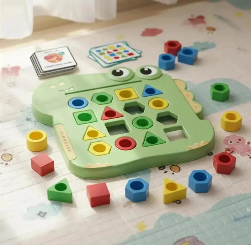 JUEGO EDUCATIVO DINOSAURIO PARA APRENDER FORMAS GEOME TRICAS - 1