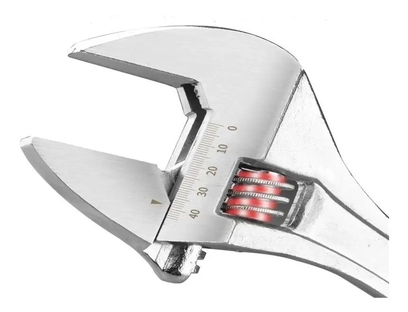 LLAVE INGLESA AJUSTABLE 10 PULGADAS PARA TUERCAS Y PERNOS - 3