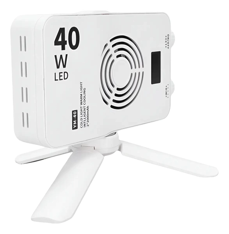 LUZ LED RECARGABLE PROFESIONAL PARA VIDEO Y FOTOGRAFIA - 2