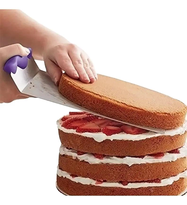 ESPATULA ELEVADORA DE TORTAS Y REPOSTERIA DE ACERO INOXIDABLE - 1