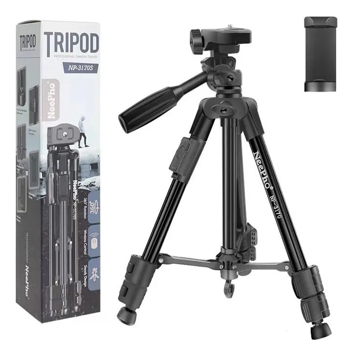 TRIPODE PROFESIONAL AJUSTABLE PARA VIDEO Y STREAMING - 1