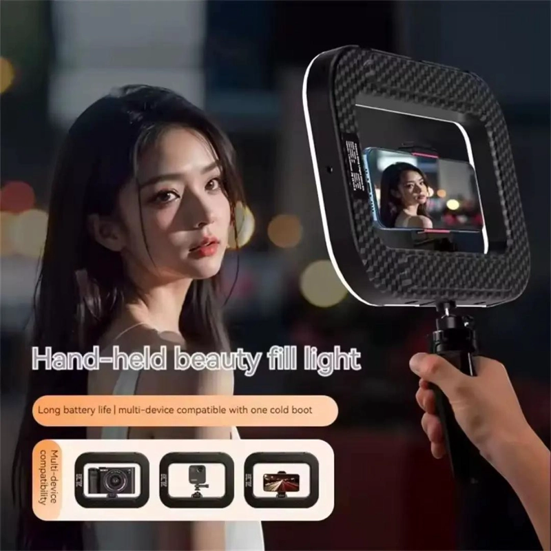 ANILLO DE LUZ LED PORTATIL PARA FOTOGRAFIA Y VIDEO - 6