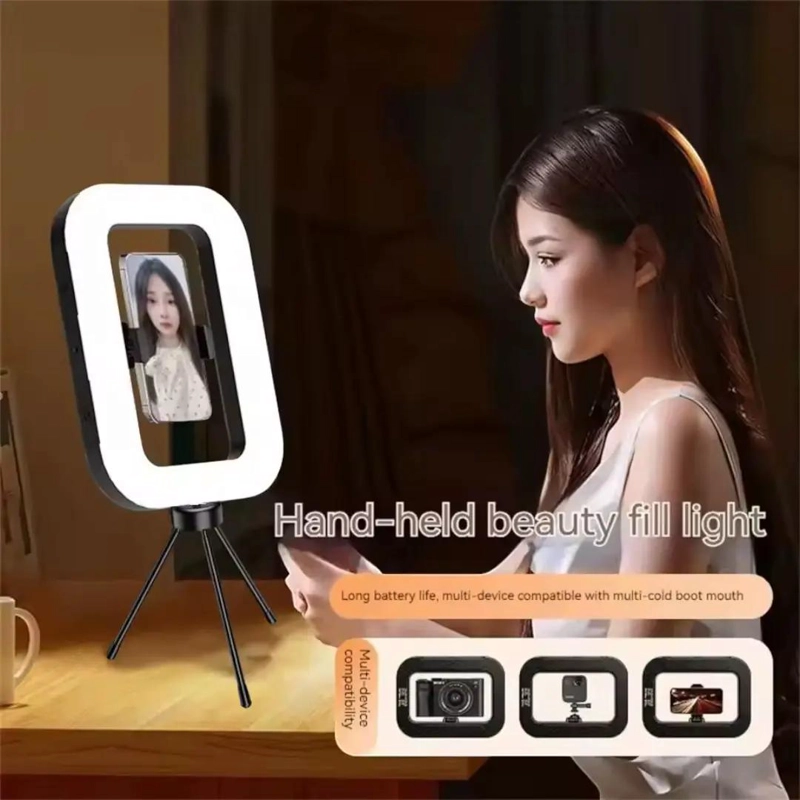 ANILLO DE LUZ LED PORTATIL PARA FOTOGRAFIA Y VIDEO - 8