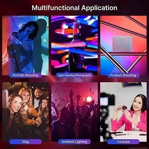 ILUMINACION LED RGB PORTATIL PARA FOTOGRAFIA Y VIDEO - 3