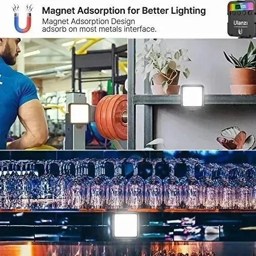 ILUMINACION LED RGB PORTATIL PARA FOTOGRAFIA Y VIDEO - 9