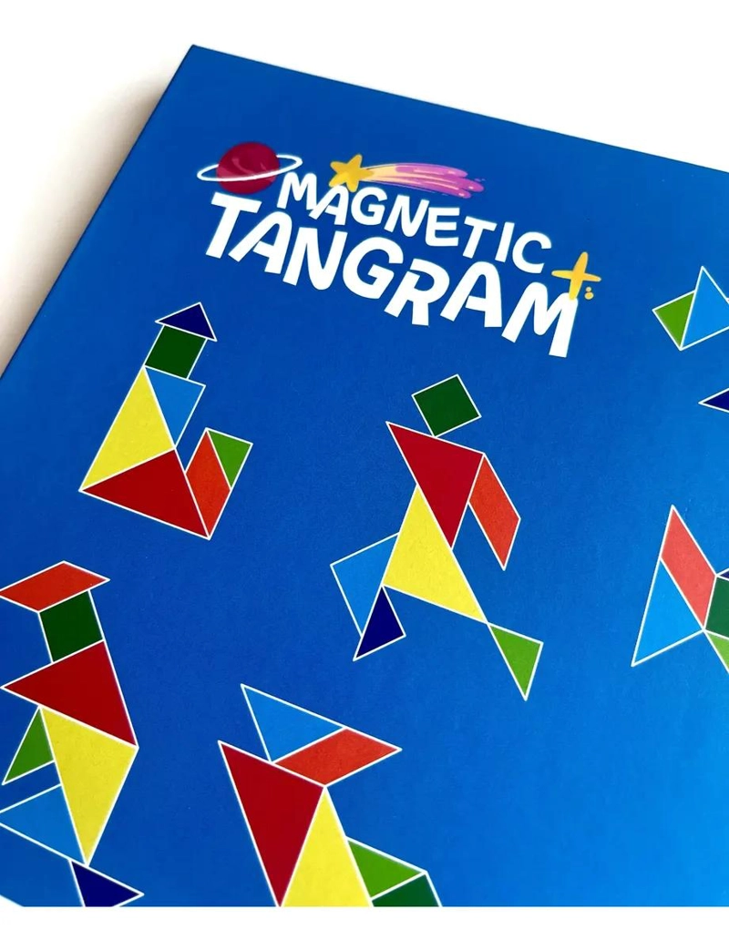 PUZZLE TANGRAM MAGNE TICO DIDACTICO PARA NIÑOS - 4
