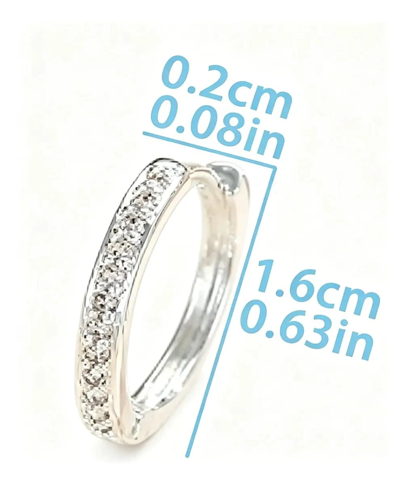AROS ARGOLLAS UNISEX 16MM PARA HOMBRE Y MUJER - 4
