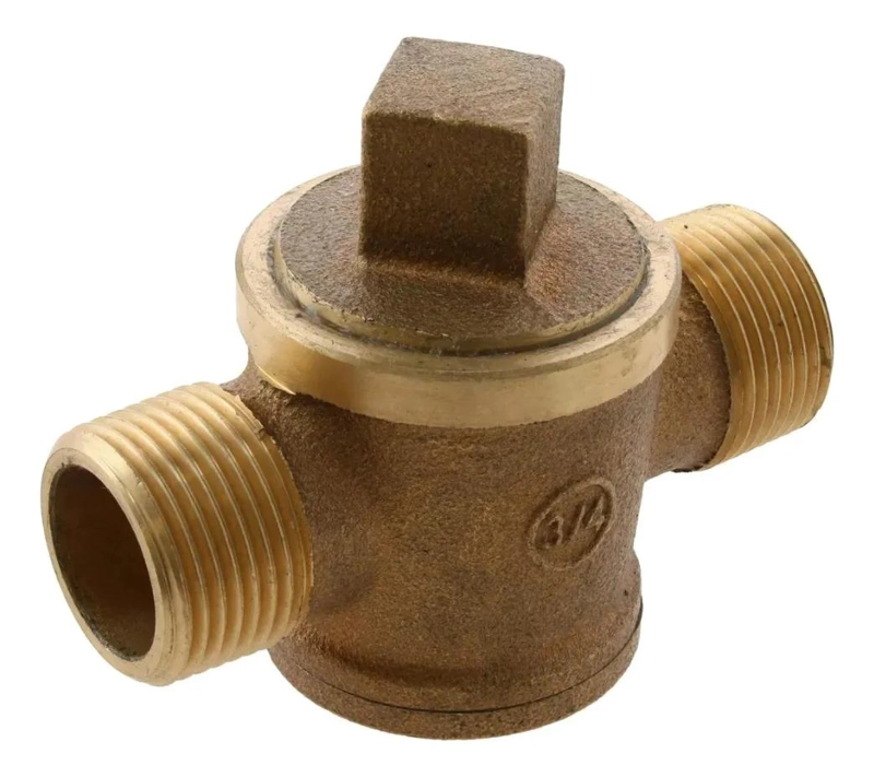 LLAVE DE COLLAR DE BRONCE PARA CONEXIONES DE 3/4 - 1