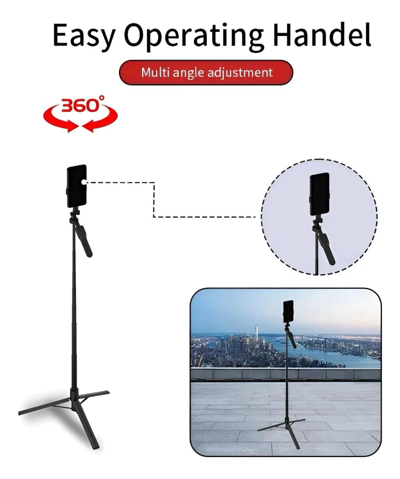 TRIPODE DE SELFIE EXTENSIBLE HASTA 1.70 METROS - 6
