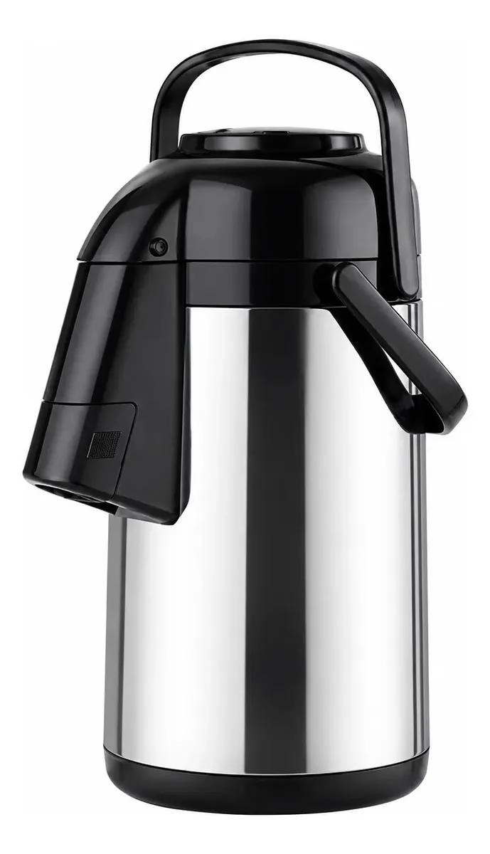 TERMO DE PRESION 3 LITROS PARA BEBIDAS CALIENTES Y FRIAS - 1