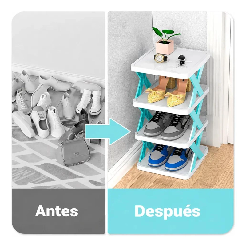 ZAPATERO ORGANIZADOR DE 7 NIVELES PARA CALZADO - 2