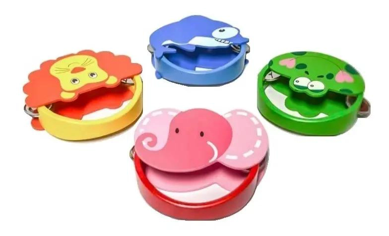 PACK DE 3 JUGUETES MUSICALES DE MADERA PARA NIÑOS - 4