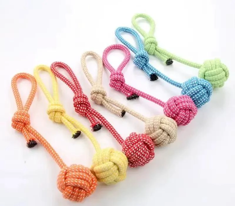 PACK DE 4 JUGUETES DE CUERDA PARA PERROS RESISTENTES - 2