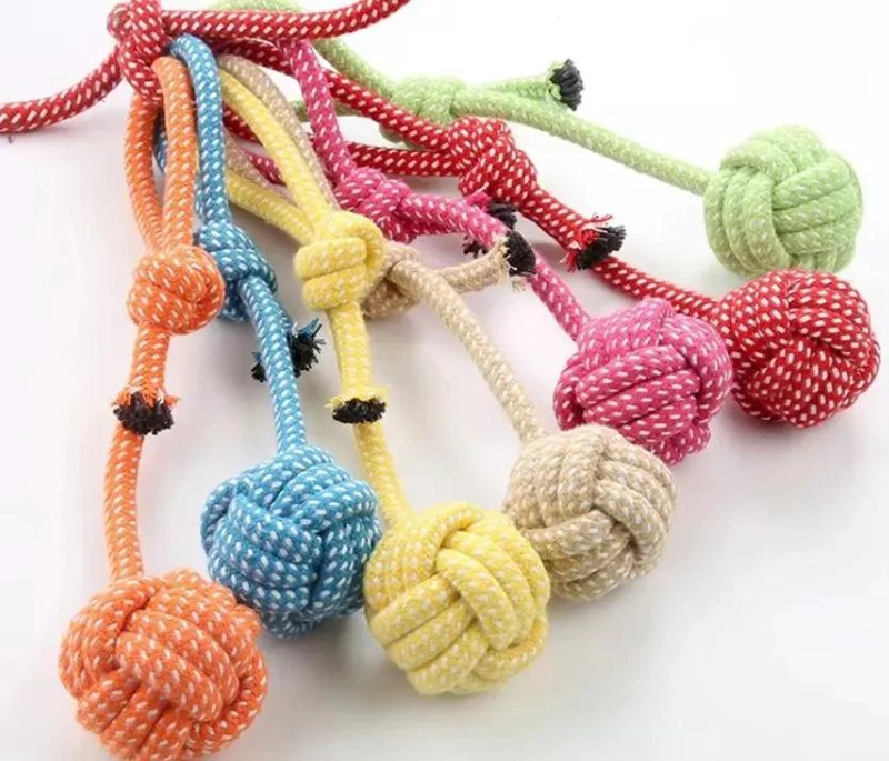 PACK DE 4 JUGUETES DE CUERDA PARA PERROS RESISTENTES - 3
