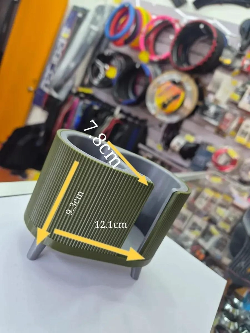 ORGANIZADOR DOBLE COMPARTIMENTO PARA DISCOS DE ALGODON - 10