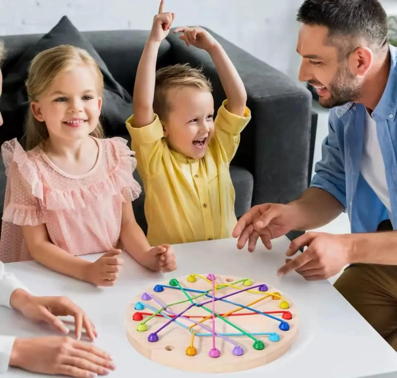 ROMPECABEZAS DE CUERDAS TRENZADAS PARA NIÑOS - 2