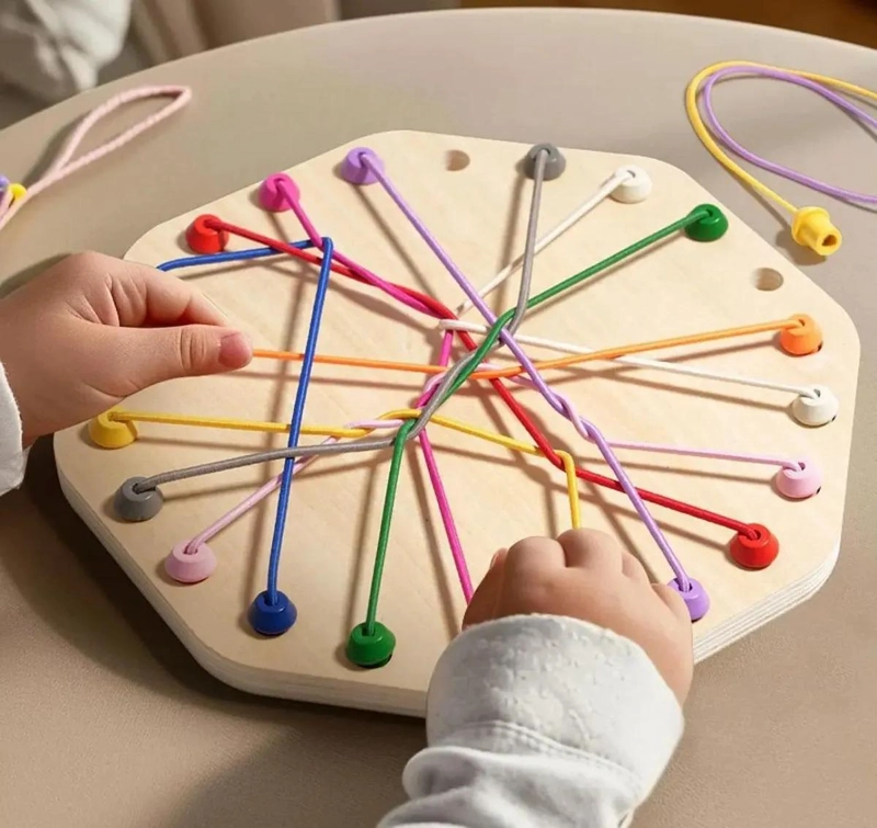 ROMPECABEZAS DE CUERDAS TRENZADAS PARA NIÑOS - 4