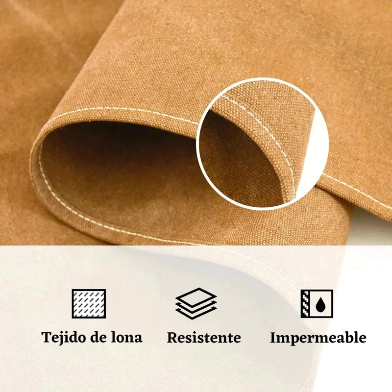 DELANTAL MULTIUSO PARA COCINA Y JARDIN CON BOLSILLOS - 3