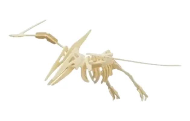 PACK DE 4 ROMPECABEZAS 3D DE MADERA CON DISEÑO DE DINOSAURIOS - 2