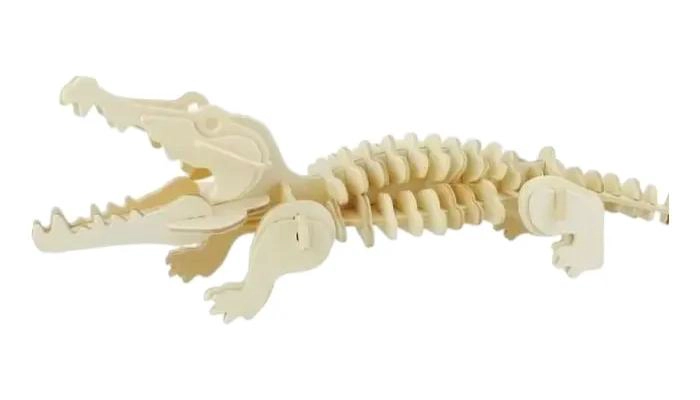 PACK DE 4 ROMPECABEZAS 3D DE MADERA CON DISEÑO DE DINOSAURIOS - 5