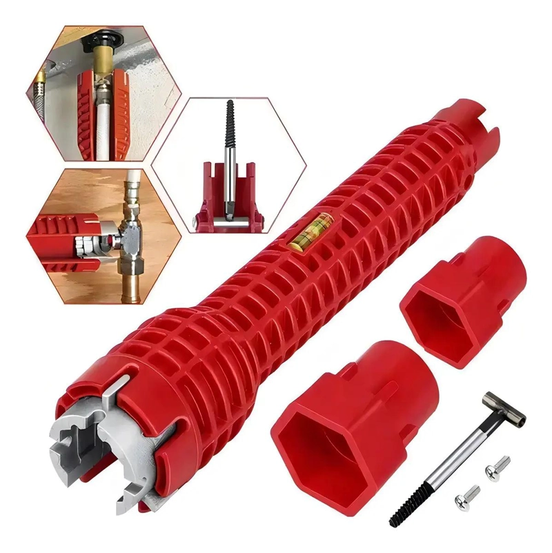 LLAVE MULTIFUNCIONAL 8 EN 1 PARA INSTALACIONES DE GRIFOS Y FREGADEROS - 2