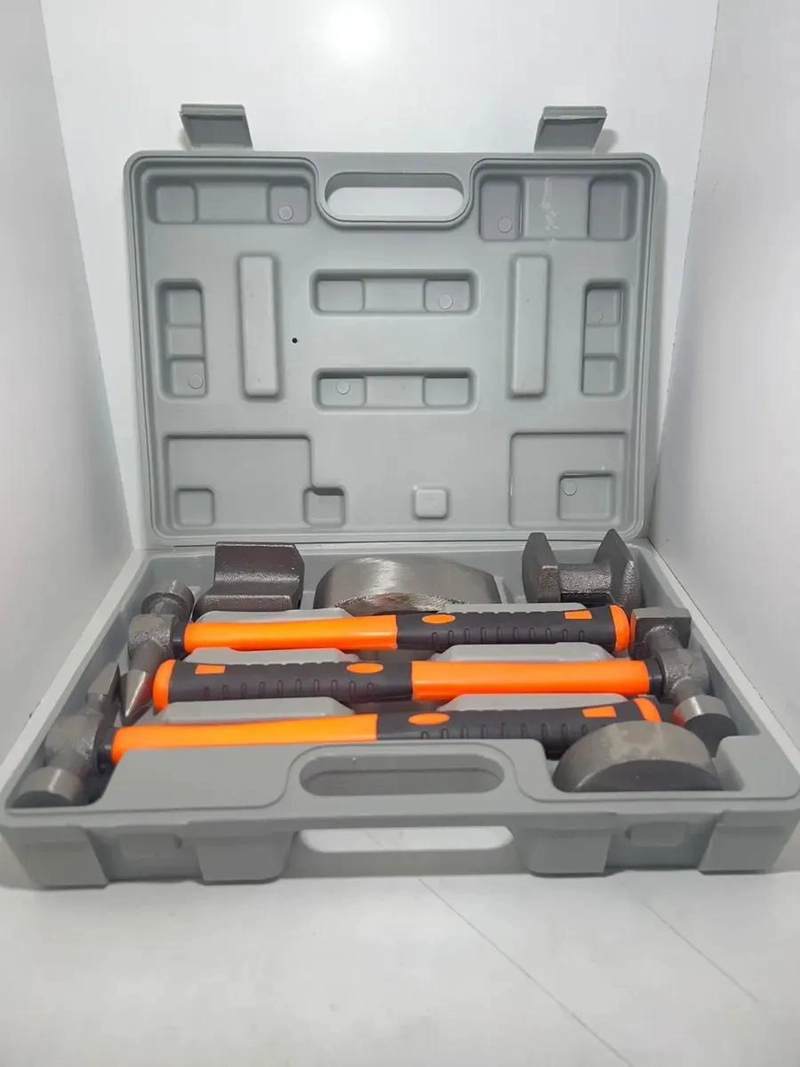 KIT DE MARTILLOS PARA REPARACION DE CARROCERIA 7 PIEZAS - 4