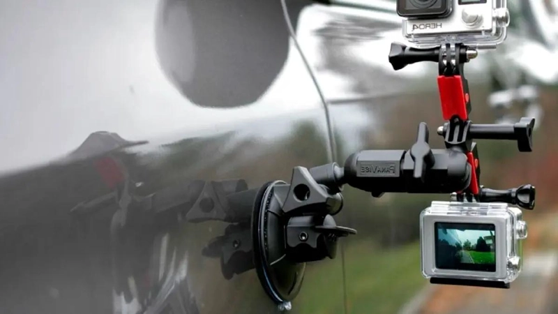 KIT DE ACCESORIOS PARA CAMARA DEPORTIVA 28 PIEZAS - 9