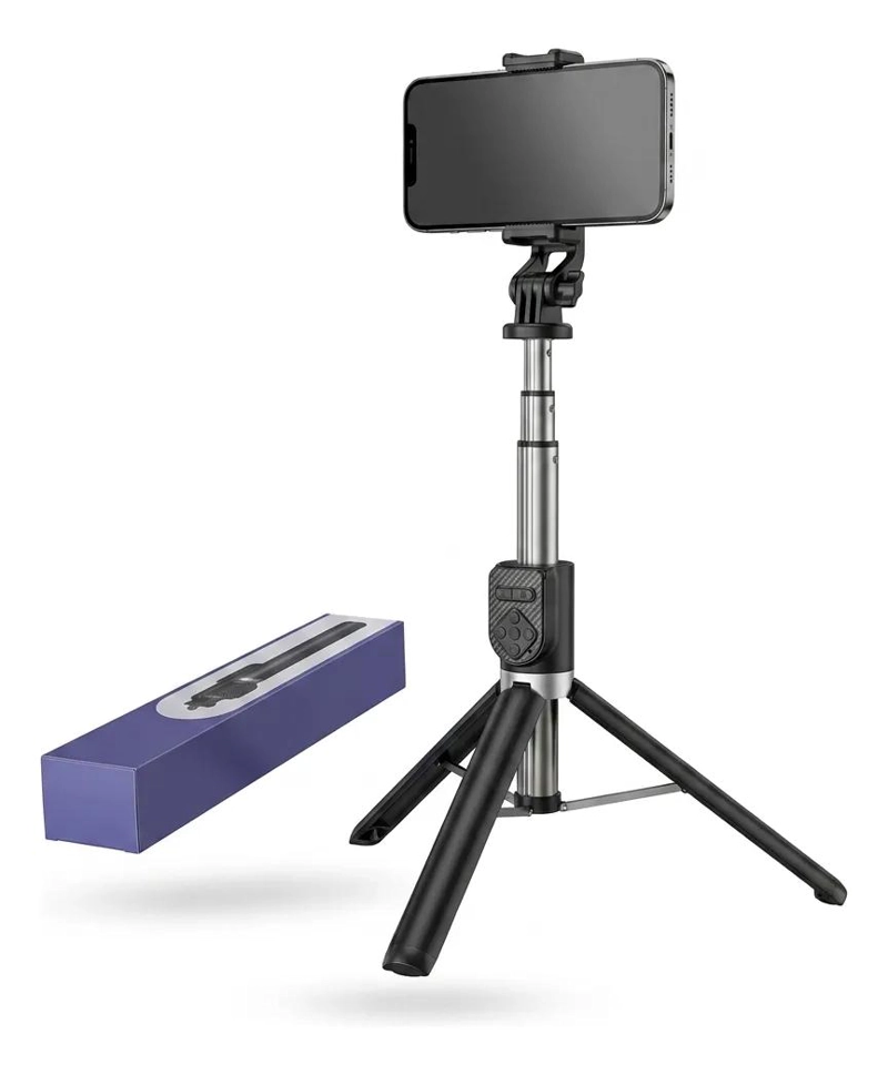 BASTON SELFIE CON TRIPODE AJUSTABLE PARA FOTOGRAFIA - 1
